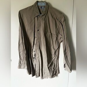 Men's Light Brown Shirt Jacket large